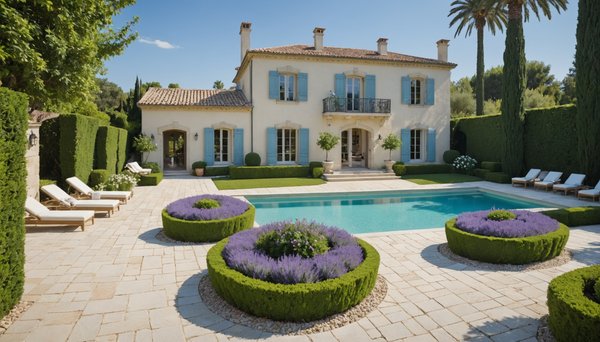 Maison avec piscine à la baule : propriétés avec jardin